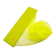 Load image into Gallery viewer, 48cm x 10m Mariage Yarn Tulle Roll Sheer Crystal Organza Fabric