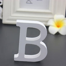 Load image into Gallery viewer, White Wooden LOVE Wedding Sign Props 15*13*2CM