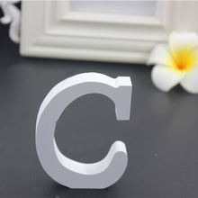 Load image into Gallery viewer, White Wooden LOVE Wedding Sign Props 15*13*2CM