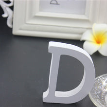 Load image into Gallery viewer, White Wooden LOVE Wedding Sign Props 15*13*2CM