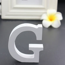 Load image into Gallery viewer, White Wooden LOVE Wedding Sign Props 15*13*2CM