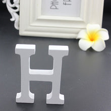 Load image into Gallery viewer, White Wooden LOVE Wedding Sign Props 15*13*2CM