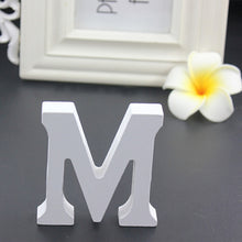 Load image into Gallery viewer, White Wooden LOVE Wedding Sign Props 15*13*2CM