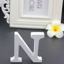 Load image into Gallery viewer, White Wooden LOVE Wedding Sign Props 15*13*2CM