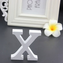 Load image into Gallery viewer, White Wooden LOVE Wedding Sign Props 15*13*2CM