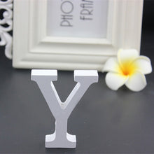 Load image into Gallery viewer, White Wooden LOVE Wedding Sign Props 15*13*2CM