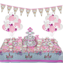 Load image into Gallery viewer, Unicorn Birthday Party Decorations Sets
