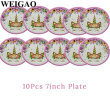 Load image into Gallery viewer, Unicorn Birthday Party Decorations Sets