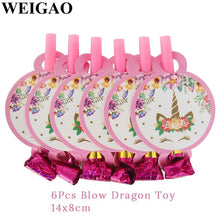 Load image into Gallery viewer, Unicorn Birthday Party Decorations Sets