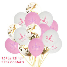 Load image into Gallery viewer, Unicorn Birthday Party Decorations Sets