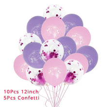 Load image into Gallery viewer, Unicorn Birthday Party Decorations Sets