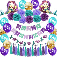 Load image into Gallery viewer, Little Mermaid Theme Parties