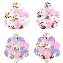 Load image into Gallery viewer, 15pcs Pink Unicorn Latex Balloon Birthday Party Decoration
