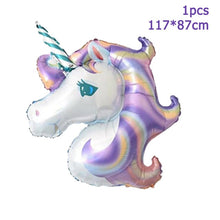 Load image into Gallery viewer, 15pcs Pink Unicorn Latex Balloon Birthday Party Decoration
