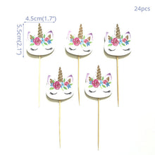 Load image into Gallery viewer, Unicorn Birthday Party Decorations Sets