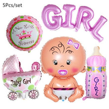 Load image into Gallery viewer, 1 Set Baby Shower Baby Boy Girl Foil Balloon
