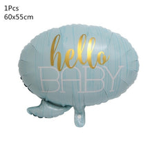 Load image into Gallery viewer, 1 Set Baby Shower Baby Boy Girl Foil Balloon