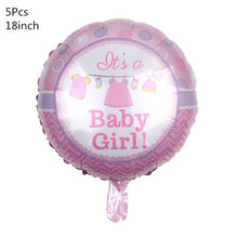 Load image into Gallery viewer, 1 Set Baby Shower Baby Boy Girl Foil Balloon