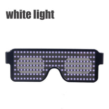 Load image into Gallery viewer, New 11 Modes Quick Flash Led Party Glasses USB charge