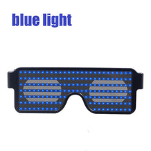 Load image into Gallery viewer, New 11 Modes Quick Flash Led Party Glasses USB charge