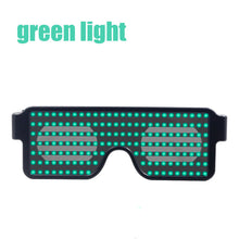 Load image into Gallery viewer, New 11 Modes Quick Flash Led Party Glasses USB charge