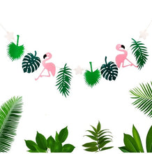 Load image into Gallery viewer, Hawaii Party Flamingo Decoration