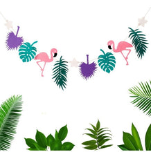 Load image into Gallery viewer, Hawaii Party Flamingo Decoration