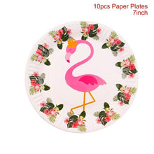 Load image into Gallery viewer, Hawaii Party Flamingo Decoration