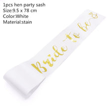 Load image into Gallery viewer, Bachelorette Party Bridal To Be Supplies