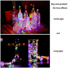 Load image into Gallery viewer, 10 Packs Bottle Light String Including Battery