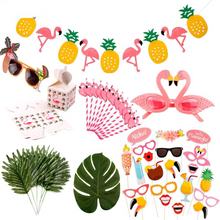 Load image into Gallery viewer, Hawaii Party Flamingo Decoration
