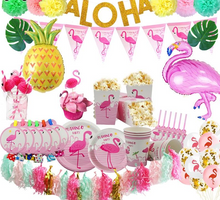 Load image into Gallery viewer, Hawaii Party Flamingo Party Decoration