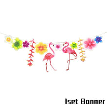 Load image into Gallery viewer, Hawaii Party Flamingo Party Decoration