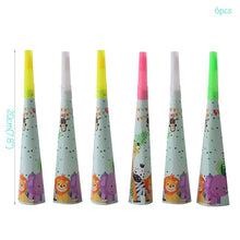 Load image into Gallery viewer, 1pcs Happy Birthday Jungle Animal Cake Topper