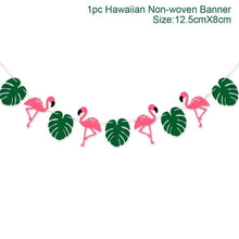 Load image into Gallery viewer, Hawaii Party Flamingo Decoration