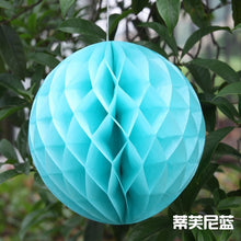 Load image into Gallery viewer, 1pc 4/6/8/10/12inch honeycomb ball paper flower lantern ball