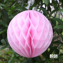 Load image into Gallery viewer, 1pc 4/6/8/10/12inch honeycomb ball paper flower lantern ball