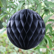 Load image into Gallery viewer, 1pc 4/6/8/10/12inch honeycomb ball paper flower lantern ball