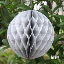 Load image into Gallery viewer, 1pc 4/6/8/10/12inch honeycomb ball paper flower lantern ball