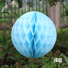 Load image into Gallery viewer, 1pc 4/6/8/10/12inch honeycomb ball paper flower lantern ball
