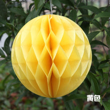 Load image into Gallery viewer, 1pc 4/6/8/10/12inch honeycomb ball paper flower lantern ball