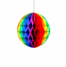 Load image into Gallery viewer, 1pc 4/6/8/10/12inch honeycomb ball paper flower lantern ball
