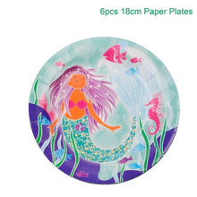 Load image into Gallery viewer, Little Mermaid Party Supplies