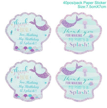 Load image into Gallery viewer, Little Mermaid Party Supplies