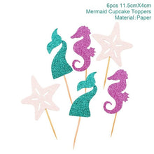 Load image into Gallery viewer, Little Mermaid Party Supplies